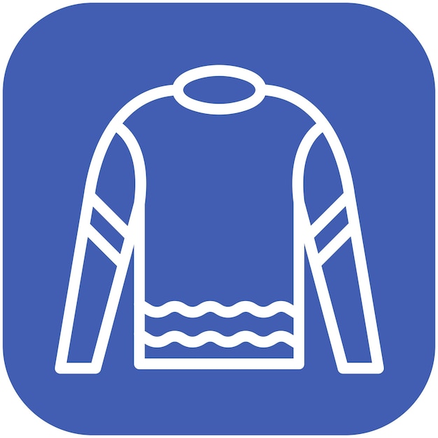 Ilustración del icono vectorial de la colección de otoño del conjunto de iconos de comercio electrónico de moda