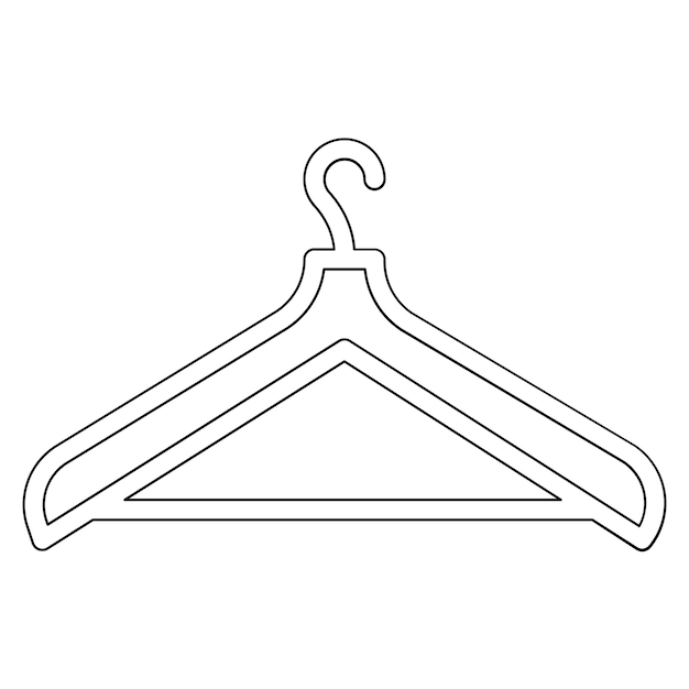 Ilustración del icono vectorial del colgante del conjunto de iconos interiores