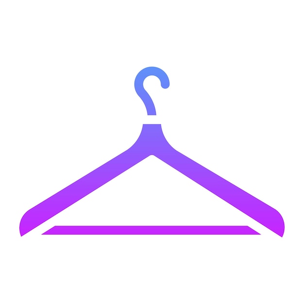 Ilustración del icono vectorial del colgante del conjunto de iconos interiores