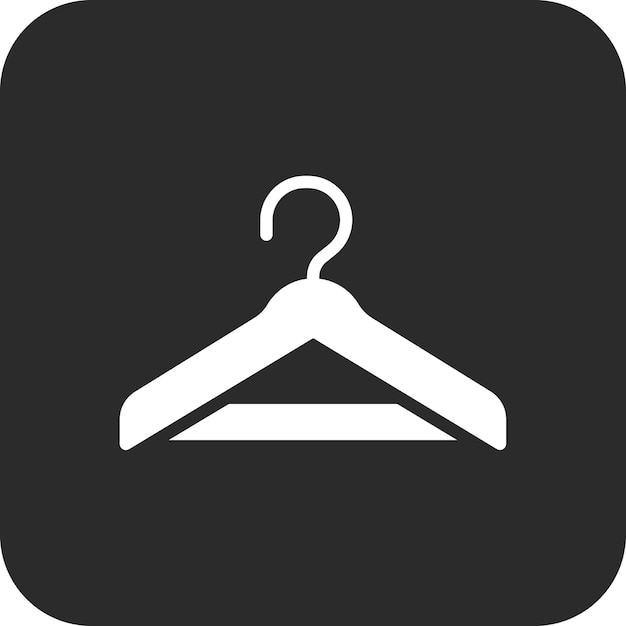 Ilustración del icono vectorial del colgante de ropa del conjunto de iconos de ropa