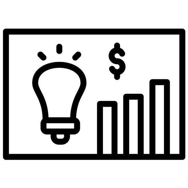 Ilustración del icono vectorial del concepto del conjunto de iconos de Gig Economy