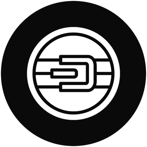 Ilustración del icono vectorial del conjunto de iconos de criptomonedas