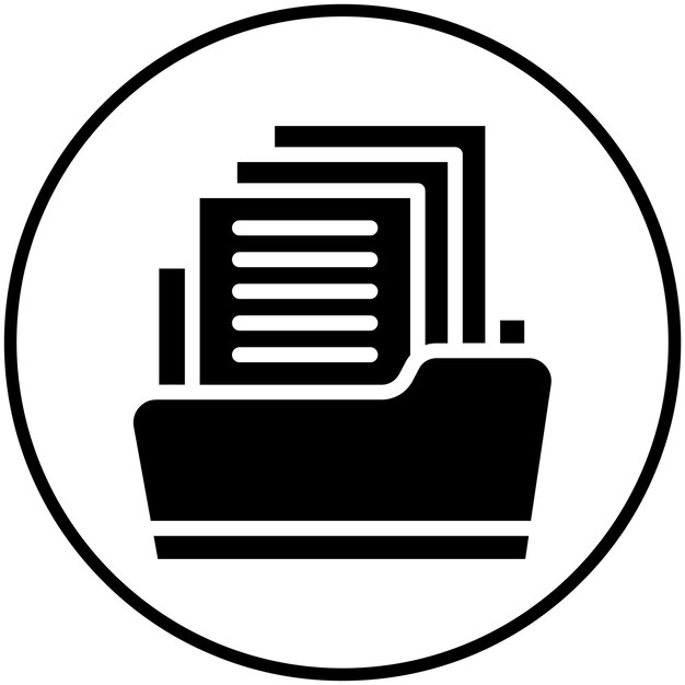 Ilustración del icono vectorial del conjunto de iconos de redes y intercambio de datos