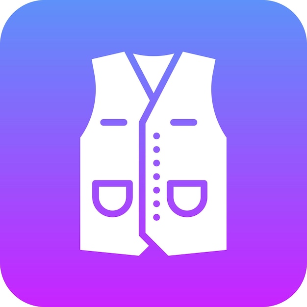 Ilustración del icono vectorial del conjunto de iconos de ropa