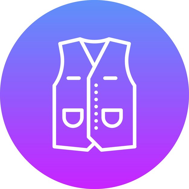 Ilustración del icono vectorial del conjunto de iconos de ropa