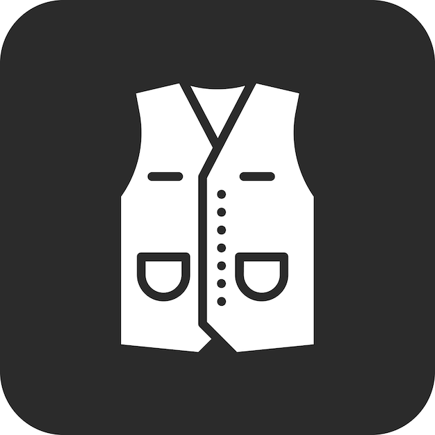 Ilustración del icono vectorial del conjunto de iconos de ropa