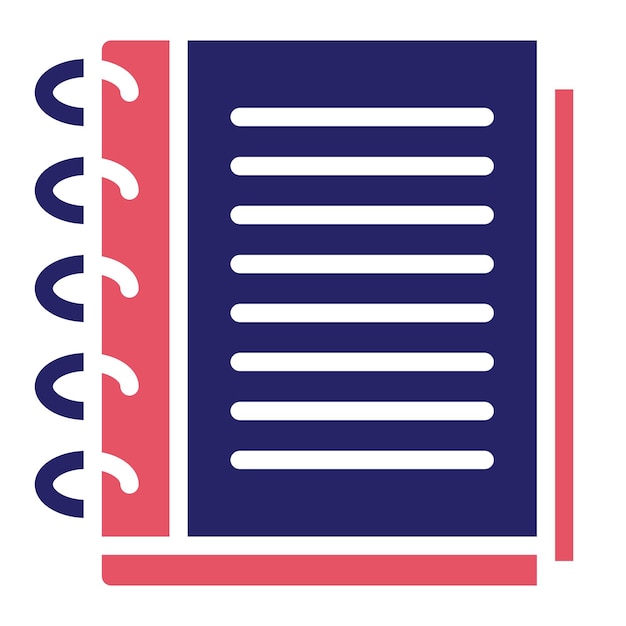 Ilustración del icono vectorial de contabilidad del conjunto de iconos de negocios
