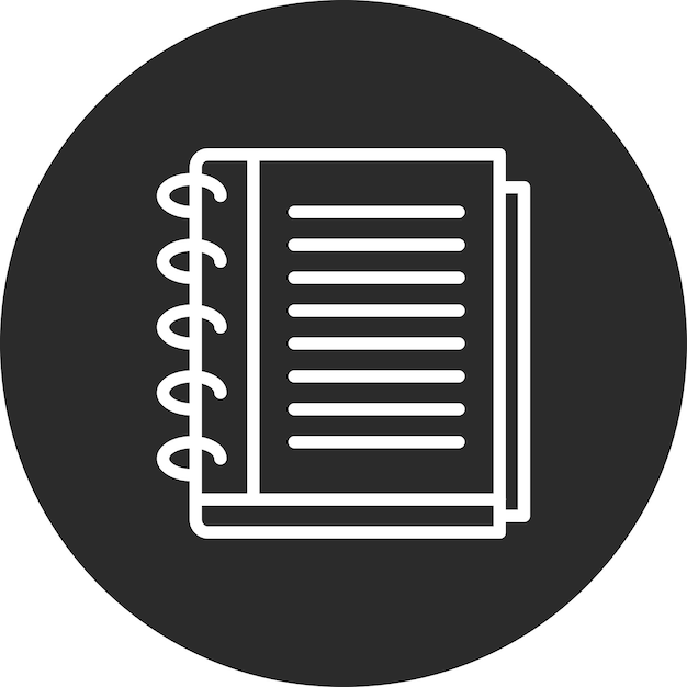 Ilustración del icono vectorial de contabilidad del conjunto de iconos de negocios
