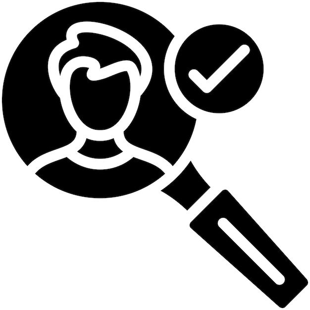 Ilustración del icono vectorial de contratación de personal del conjunto de iconos de eventos de premios