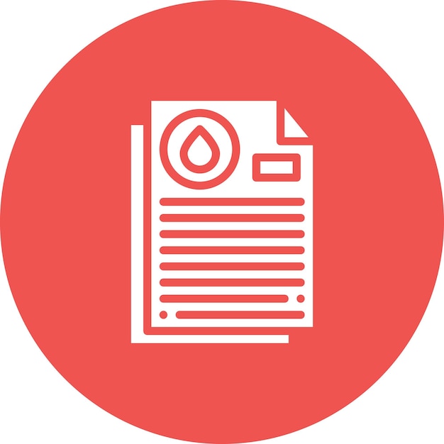 Ilustración del icono vectorial del contrato de petróleo del conjunto de iconos de la industria de la gasolina