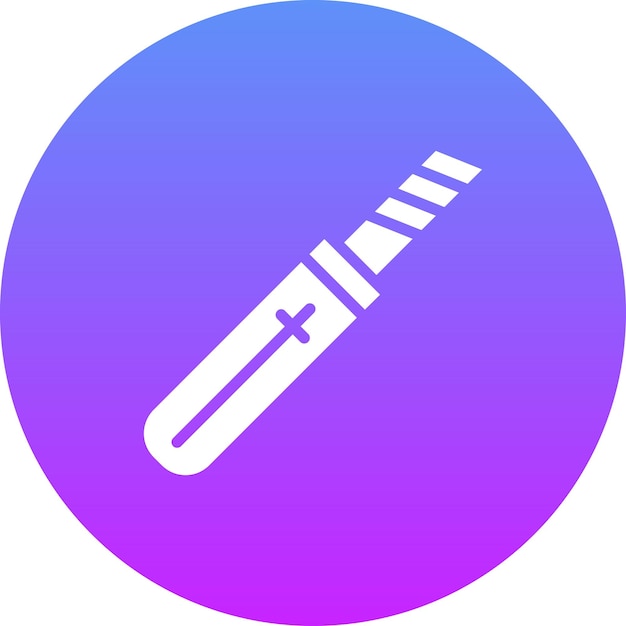 Ilustración del icono vectorial del cortador del conjunto de iconos de herramientas de electricista