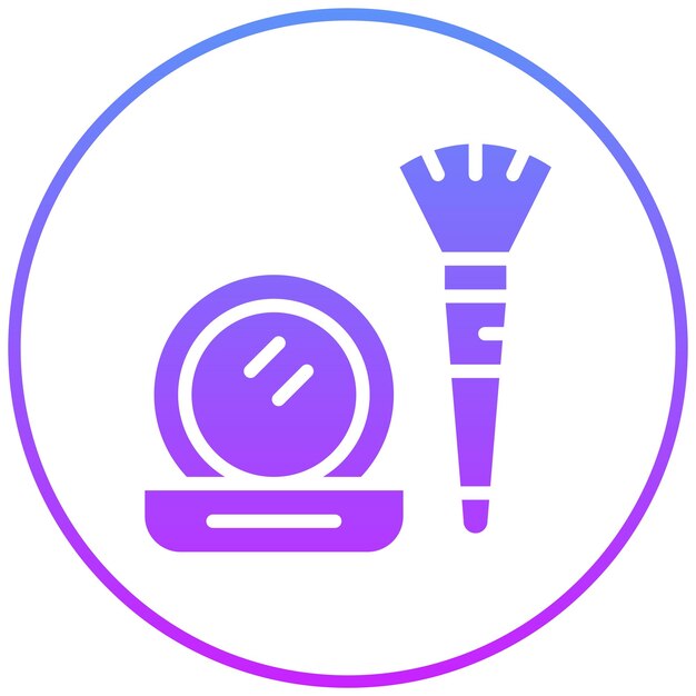 Ilustración del icono vectorial de cosméticos del conjunto de iconos de Mall