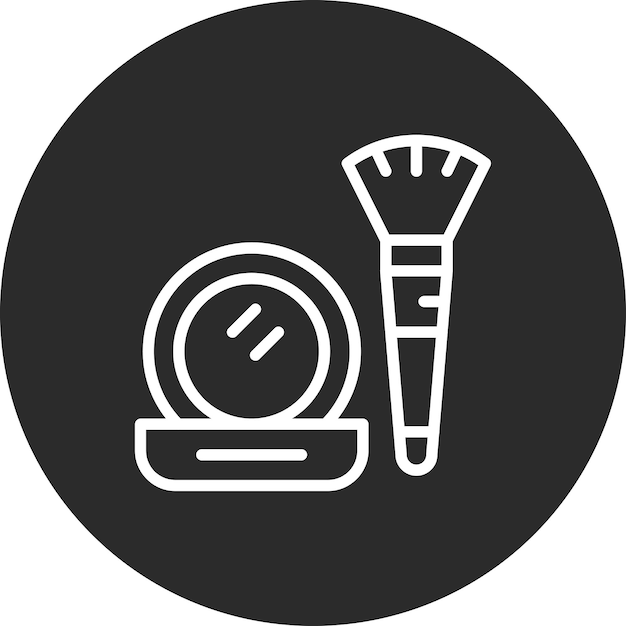 Ilustración del icono vectorial de cosméticos del conjunto de iconos de Mall