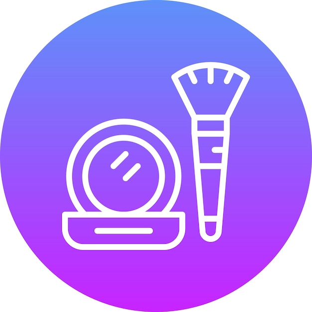 Ilustración del icono vectorial de cosméticos del conjunto de iconos de Mall