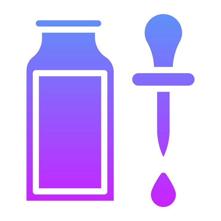 Vector ilustración del icono vectorial de cuidado de la piel del conjunto de iconos del salón de pelo