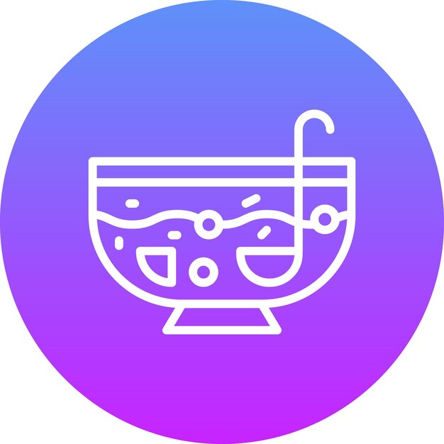 Ilustración del icono vectorial de cumpleaños del conjunto de iconos de aniversario