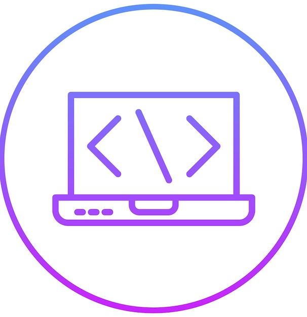 Ilustración del icono vectorial de desarrollo del conjunto de iconos de Business Analytics