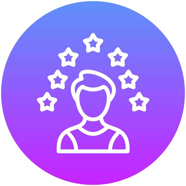 Ilustración del icono vectorial de Diferentes Experiencias del conjunto de iconos de Generation Gap