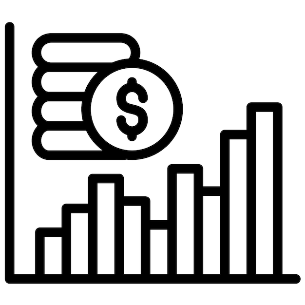 Ilustración del icono vectorial de la economía de Gig Economy