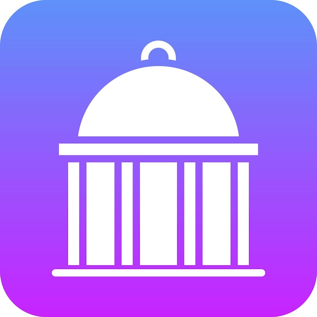 Ilustración del icono vectorial del edificio del conjunto de iconos de City Elements