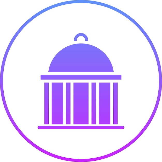 Ilustración del icono vectorial del edificio del conjunto de iconos de City Elements