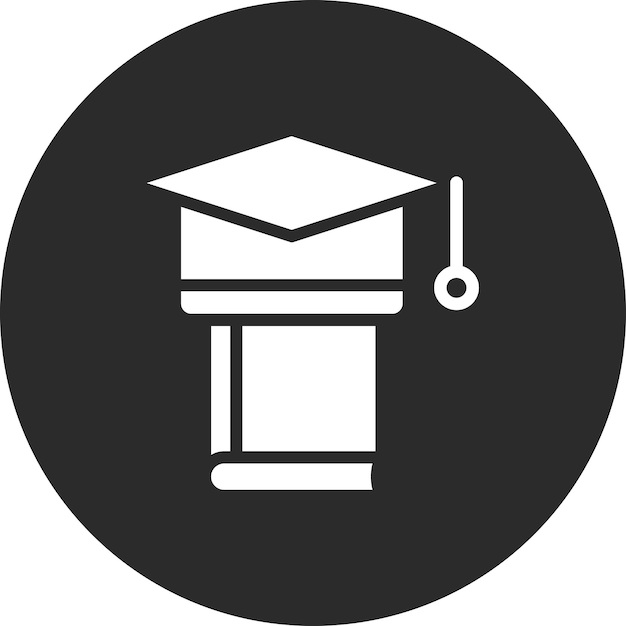 Ilustración del icono vectorial de la educación del conjunto de iconos de aprendizaje