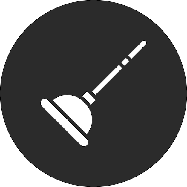 Ilustración del icono vectorial del émbolo del conjunto de iconos de la rutina de higiene
