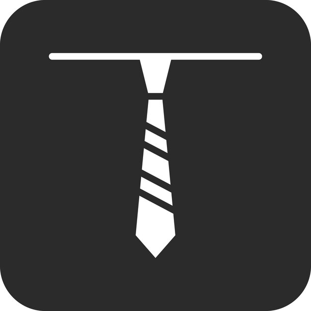 Ilustración del icono vectorial de empate del conjunto de iconos de inicio de negocio