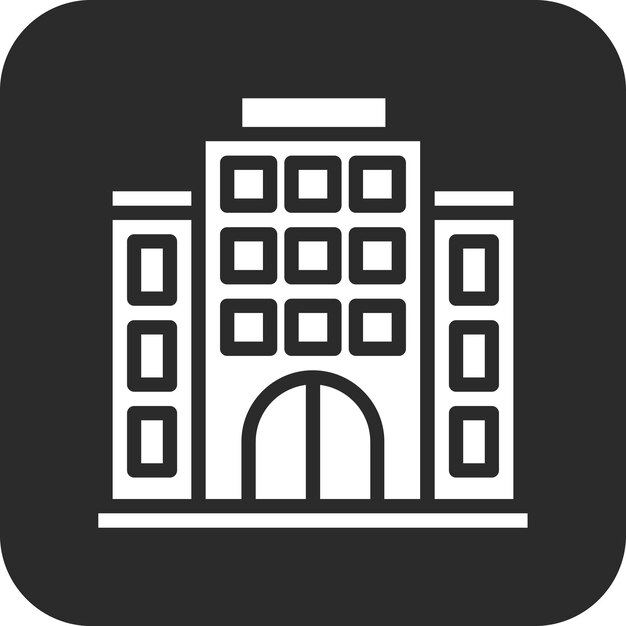 Ilustración del icono vectorial de la empresa comercial del conjunto de iconos de contabilidad