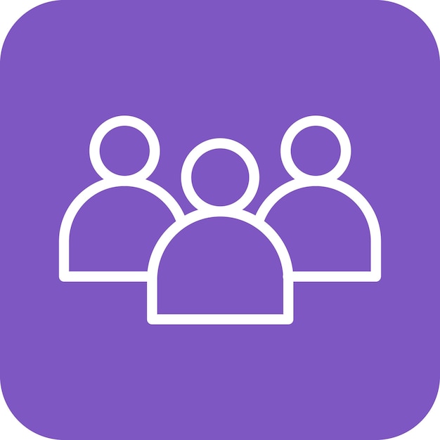 Ilustración del icono vectorial del equipo del conjunto de iconos SEO y SEM