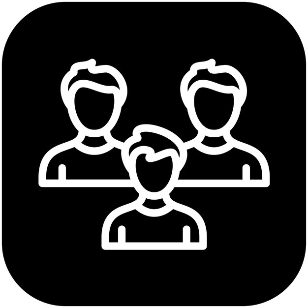 Ilustración del icono vectorial del equipo del icono de logros