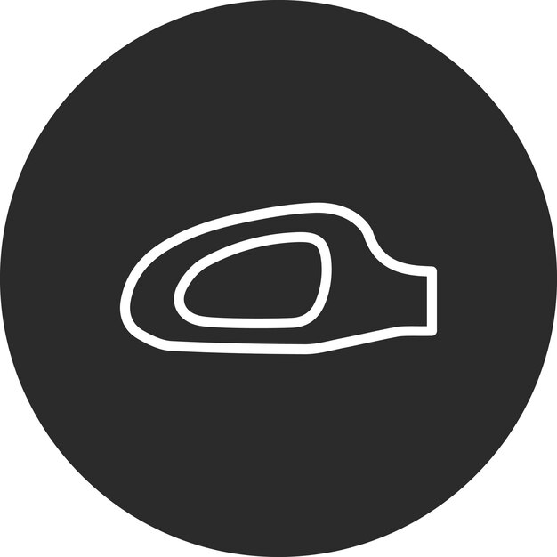 Ilustración del icono vectorial del espejo lateral del conjunto de iconos de reparación de automóviles