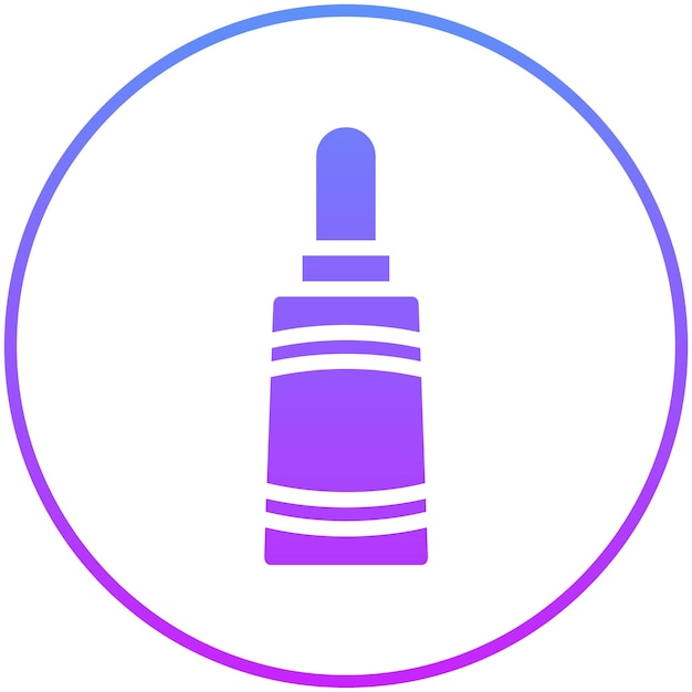Ilustración del icono vectorial de Essentail Oil del conjunto de íconos de Spa