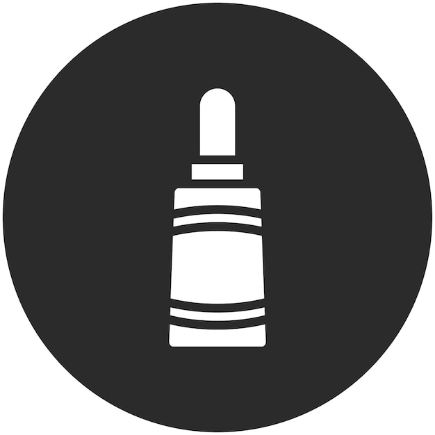 Ilustración del icono vectorial de Essentail Oil del conjunto de íconos de Spa