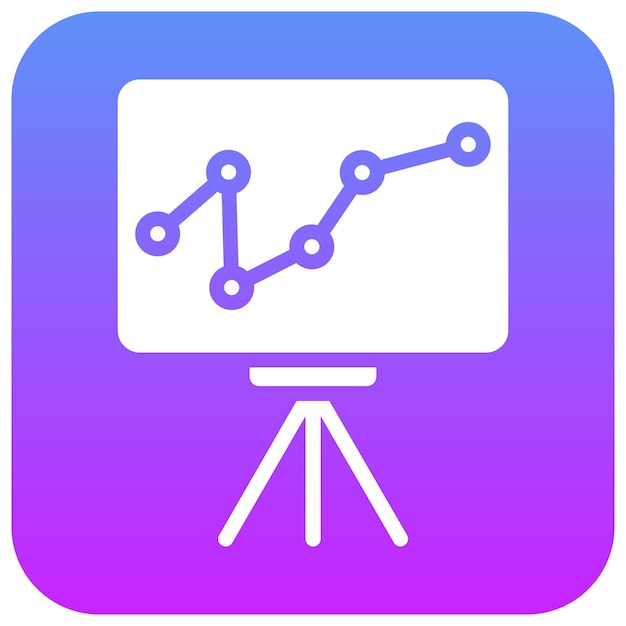 Ilustración del icono vectorial de estrategia del conjunto de iconos de fútbol