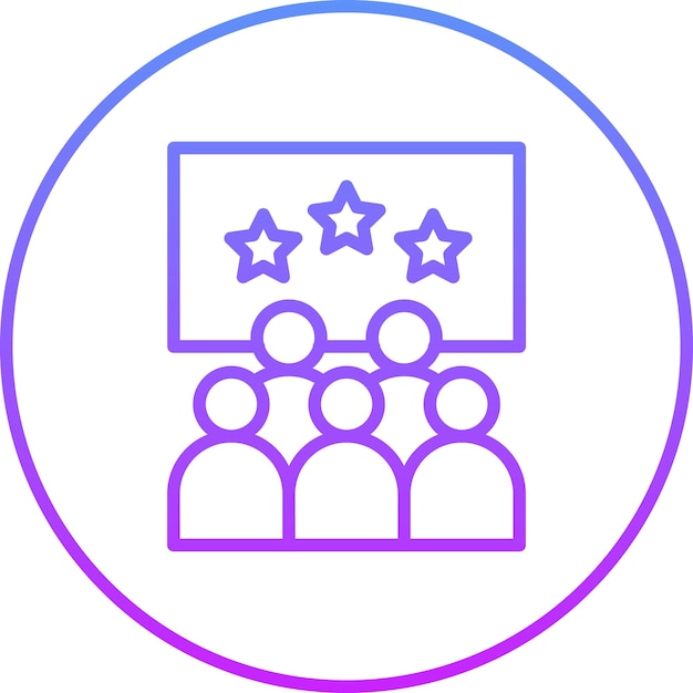 Ilustración del icono vectorial de eventos del conjunto de iconos SEO y SEM