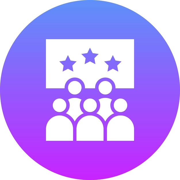 Ilustración del icono vectorial de eventos del conjunto de iconos SEO y SEM