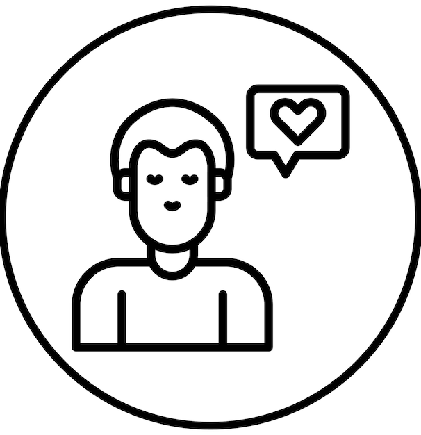 Ilustración del icono vectorial de la experiencia del cliente del conjunto de iconos de Business Analytics
