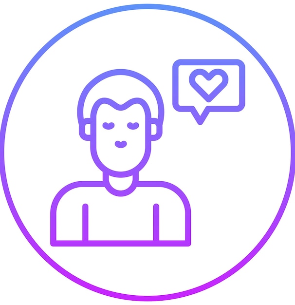 Ilustración del icono vectorial de la experiencia del cliente del conjunto de iconos de Business Analytics