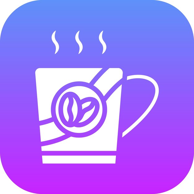 Ilustración del icono vectorial de Expresso del conjunto de iconos de Coffee Shop