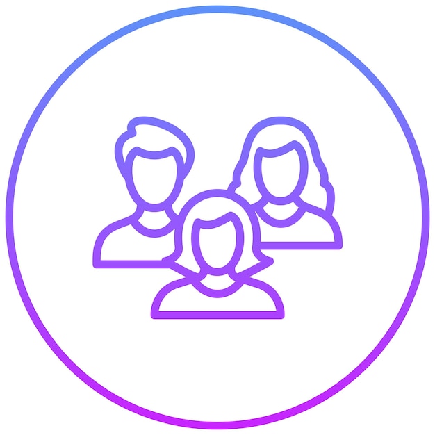 Ilustración del icono vectorial de la familia del conjunto de iconos de limpieza