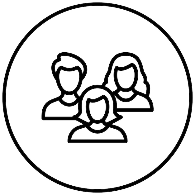 Ilustración del icono vectorial de la familia del conjunto de iconos de limpieza