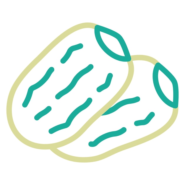 Ilustración del icono vectorial de fechas del iconset de Dubai