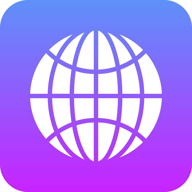 Ilustración del icono vectorial financiero mundial del conjunto de iconos bancarios y financieros