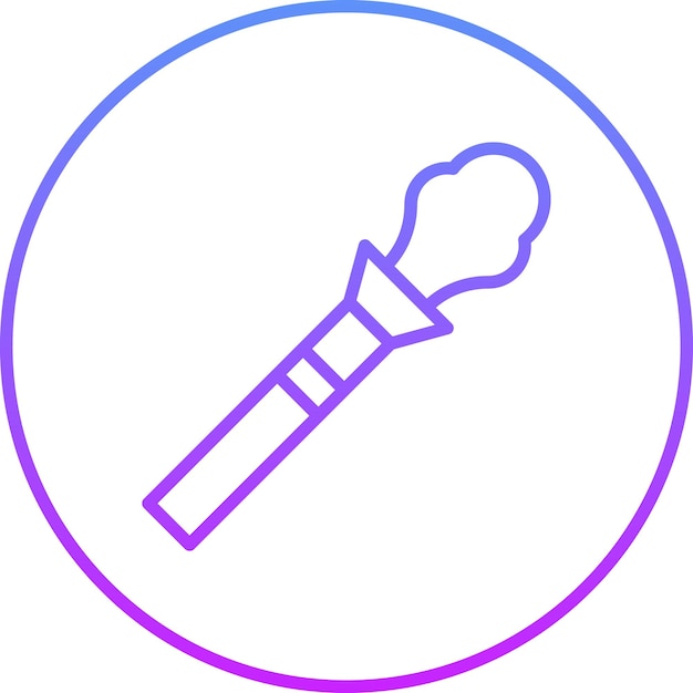 Ilustración del icono vectorial de Flare del conjunto de iconos de Pirata