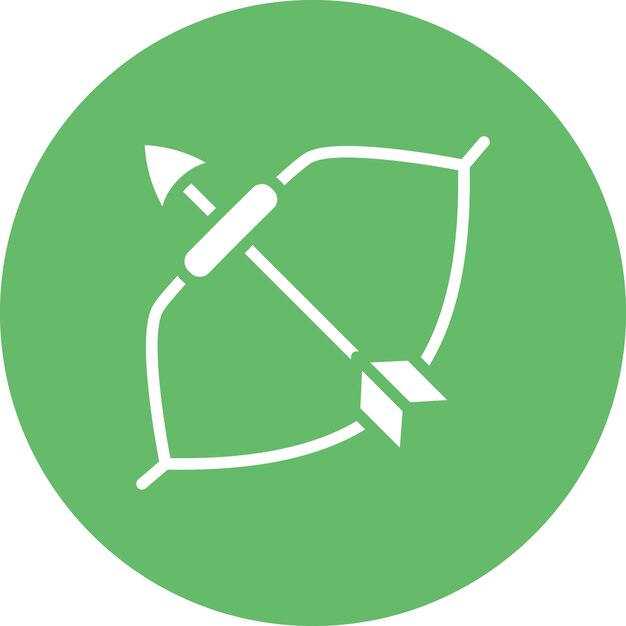 Ilustración del icono vectorial de flecha del conjunto de iconos del desierto