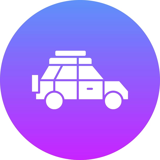 Vector ilustración de icono vectorial fuera de carretera del iconset de dubai