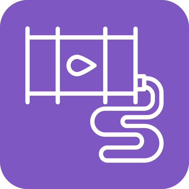 Ilustración del icono vectorial de fuga de barriles del conjunto de iconos de la industria de la gasolina