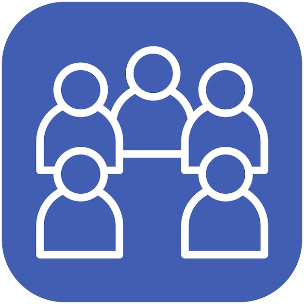Ilustración del icono vectorial de grupo pequeño del conjunto de iconos de planificación de vacaciones