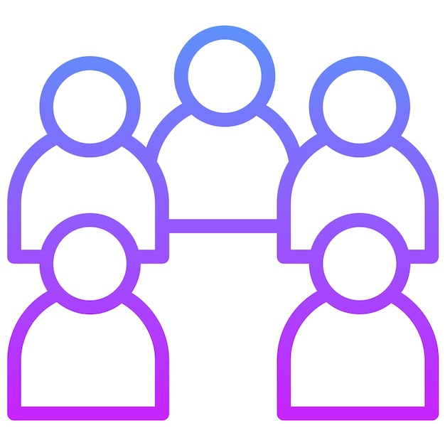 Ilustración del icono vectorial de grupo pequeño del conjunto de iconos de planificación de vacaciones